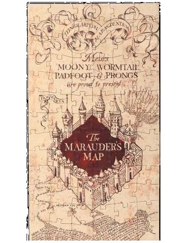 Holiday capsule Puzzle Carte du Maraudeur - Harry Potter