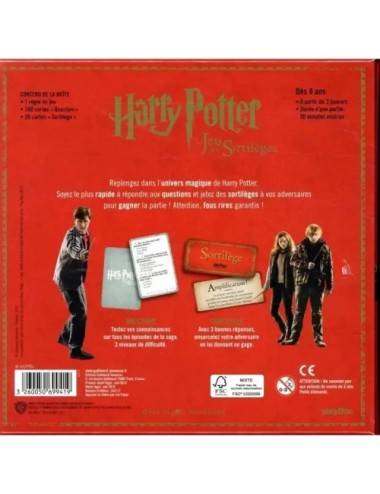 HP jeu des sortilèges