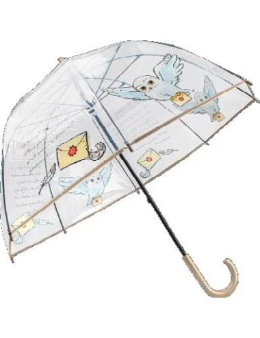 Parapluie transparent - Hedwige - Harry potter