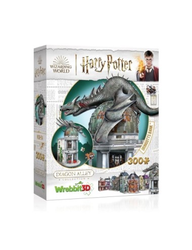 Banque de Gringotts - Puzzle 3D Wrebbit - Harry Potter