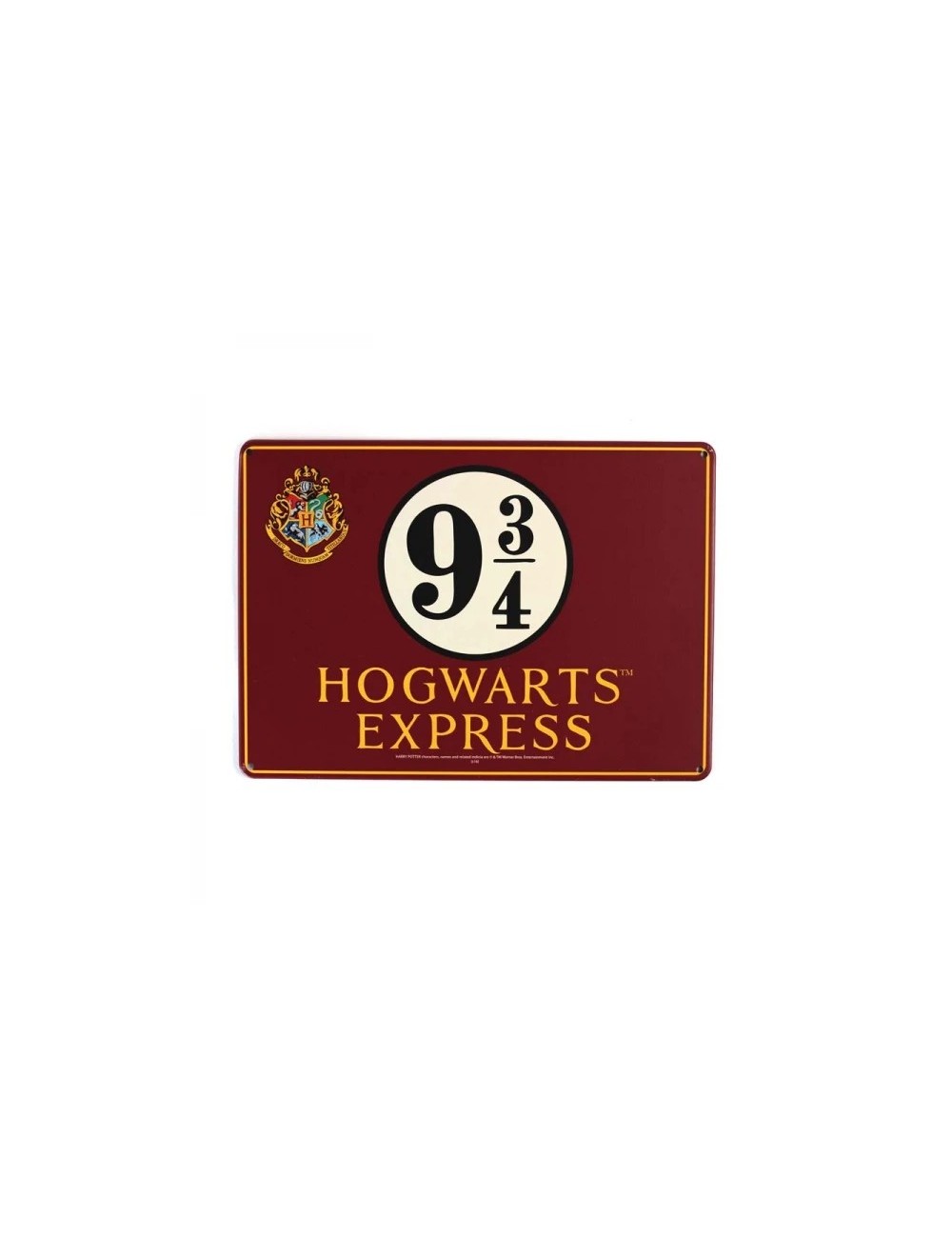 Plaque en aluminium Plateforme 9 3/4