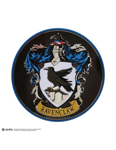 Plaque ronde en aluminium Serdaigle - Harry Potter