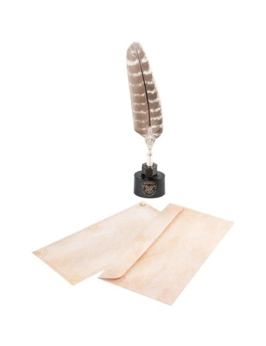 plume de stylo à ampoule Harry Potter + cartes