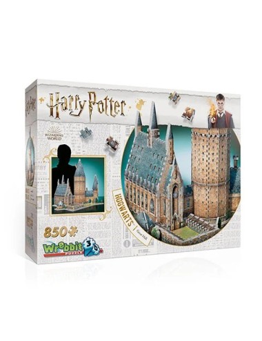 Poudlard - Grande salle - puzzle 3D Wrebbit