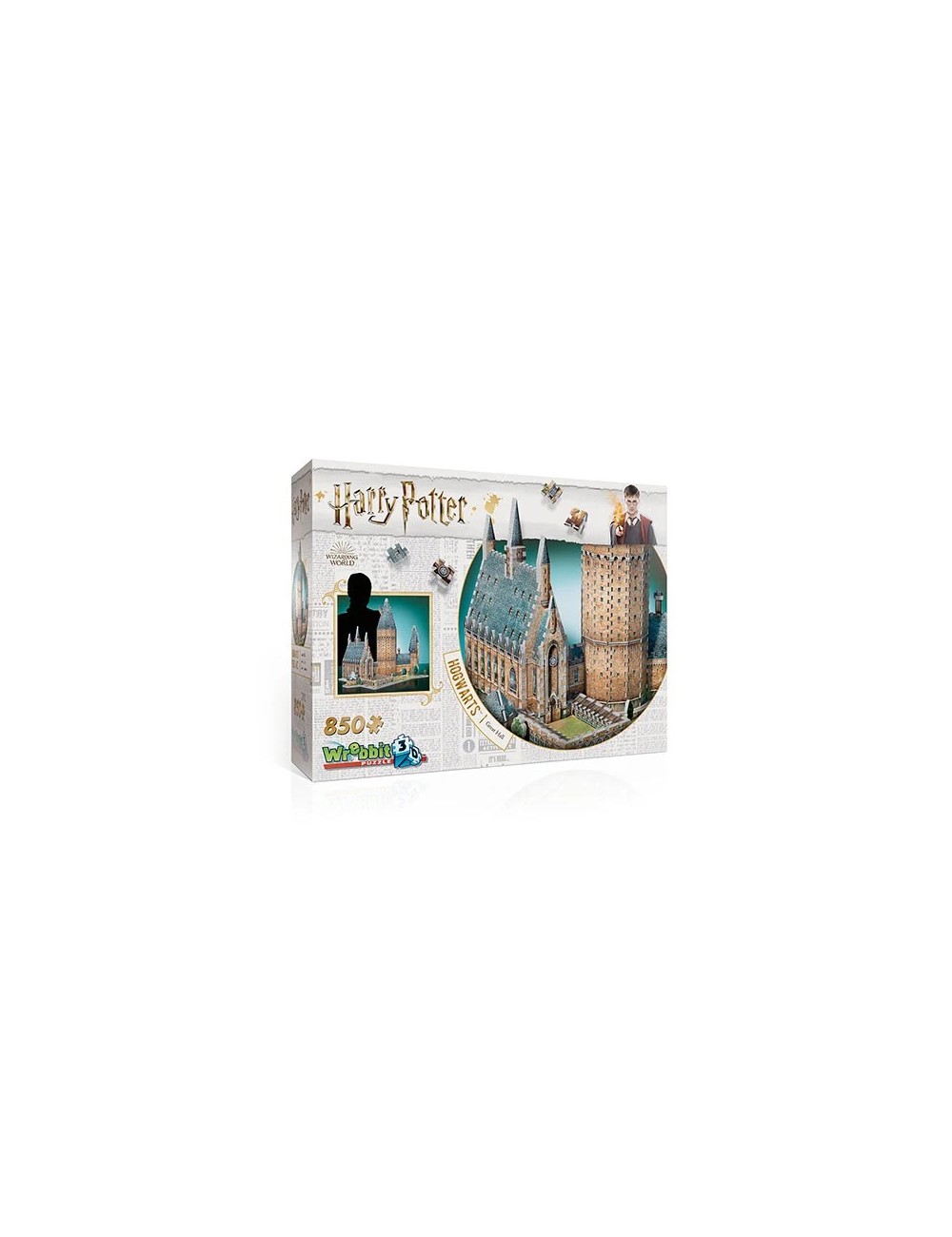 Poudlard - Grande salle - puzzle 3D Wrebbit