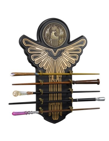 Présentoir Macusa et collection des 5 baguettes magiques - Animaux Fantastiques