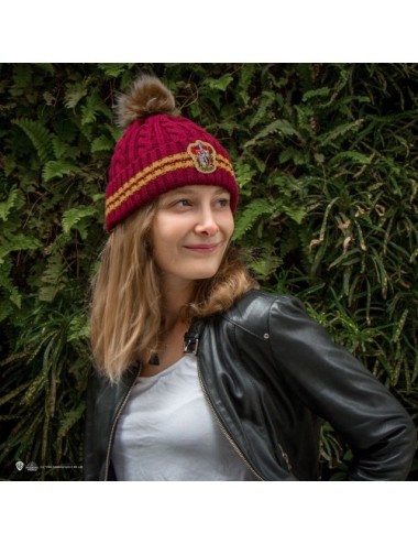 Bonnet à Pompon - Gryffondor pourpre et or - Harry Potter