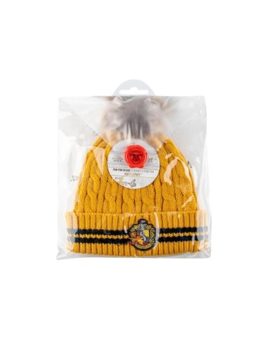 Bonnet à pompon - Poufsouffle - Harry Potter