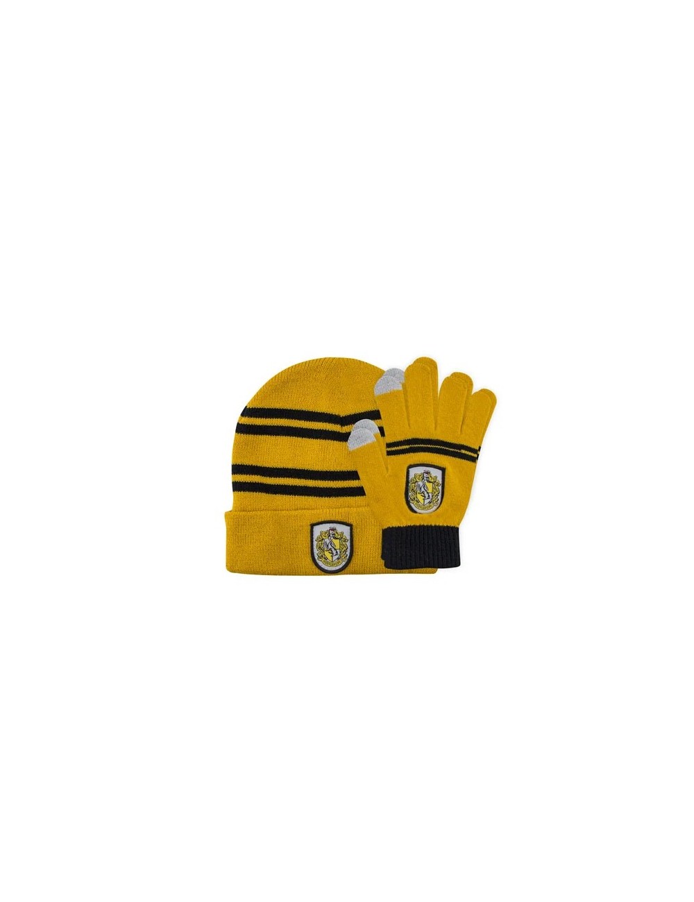 Set Enfant Gants Tactiles & Bonnet - Poufsouffle