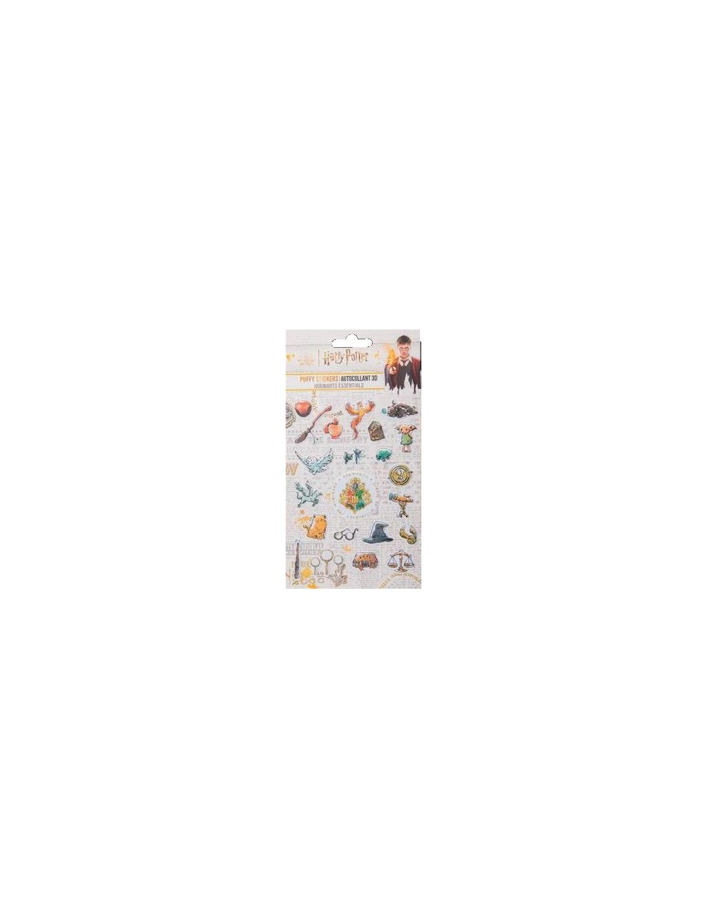Stickers en mousse - Items de Poudlard - Harry Potter