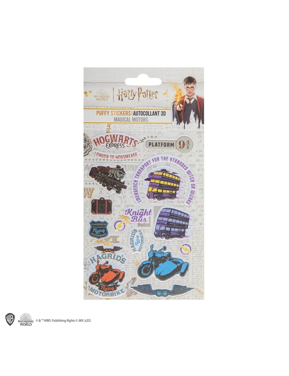 Stickers en mousse - Poudlard Express - Harry Potter