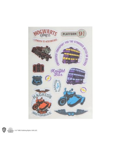Stickers en mousse - Poudlard Express - Harry Potter