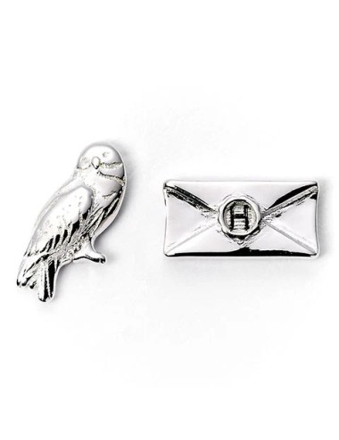 Boucles d’oreilles - Hedwige et lettre - Harry Potter