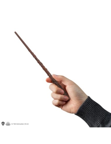 Stylo baguette Hermione Granger et support - Harry Potter
