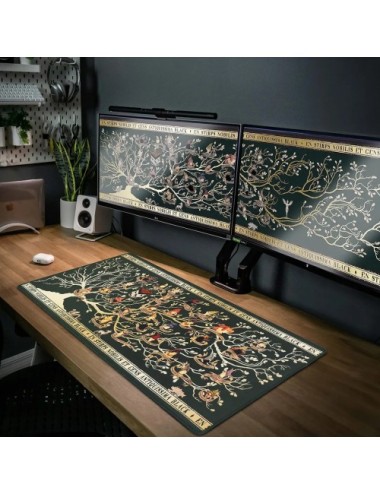 Tapis de bureau - la famille Black