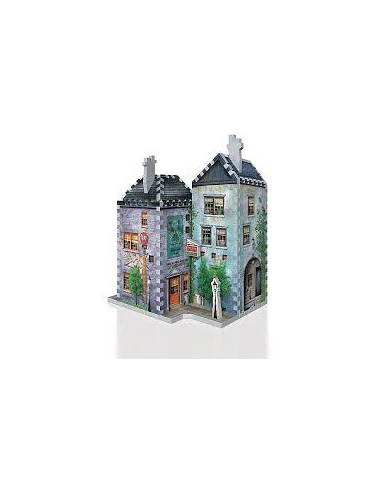 Boutiques Weasley, Farces pour sorciers facétieux et Daily Prophet - puzzle 3D Wrebbit - Harry Potter