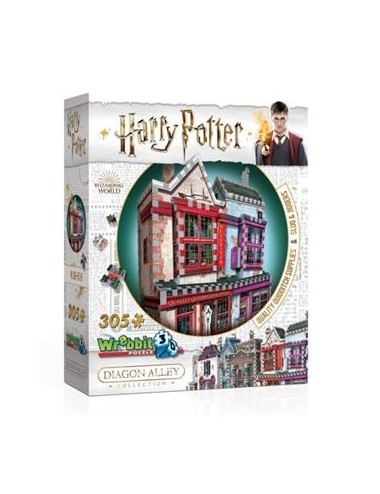 Boutiques Accessoires de Quidditch et Slug and Jiggers - puzzle 3D Wrebbit - Harry Potter