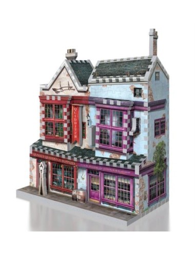 Boutiques Accessoires de Quidditch et Slug and Jiggers - puzzle 3D Wrebbit - Harry Potter