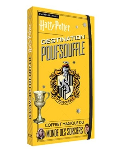 HARRY POTTER - DESTINATION POUFSOUFFLE, COFFRET MAGIQUE DU MONDE DES SORCIERS