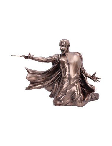 Statue Voldemort en duel – Finition bronze – Harry Potter