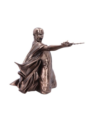 Statue Voldemort en duel – Finition bronze – Harry Potter