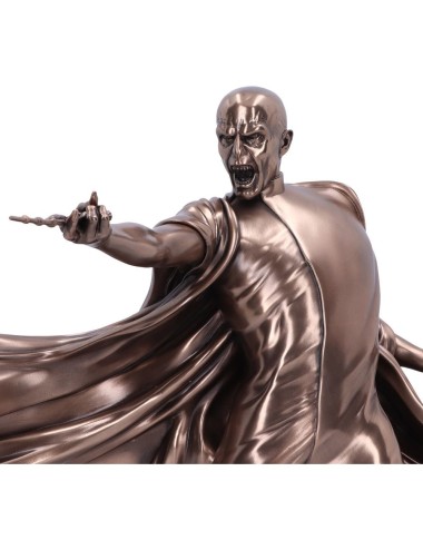 Statue Voldemort en duel – Finition bronze – Harry Potter