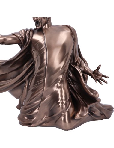 Statue Voldemort en duel – Finition bronze – Harry Potter