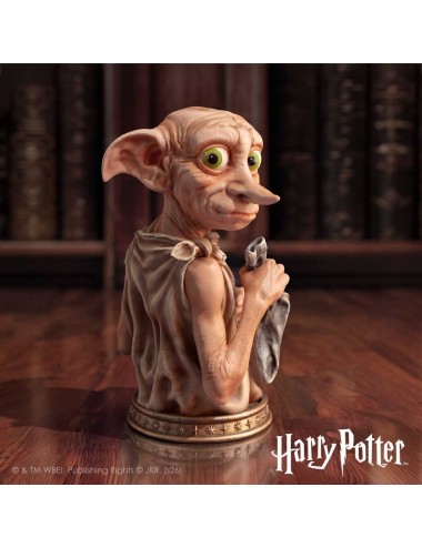 Petit Buste Dobby avec sa chaussette – Harry Potter