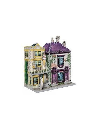 Boutiques Madame Guipure et Florean Fortescue - puzzle 3D Wrebbit - Harry Potter