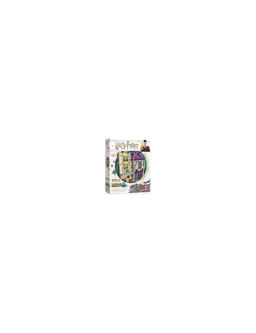 Boutiques Madame Guipure et Florean Fortescue - puzzle 3D Wrebbit - Harry Potter