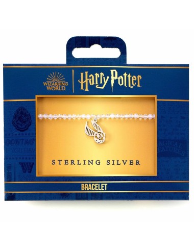Bracelet Charm à perles blanches Vif d’Or - Argent 925 - Harry Potter