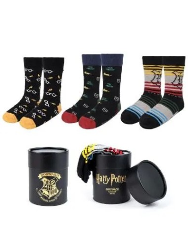 Coffret 3 paires de chaussettes Harry Potter – 38-45