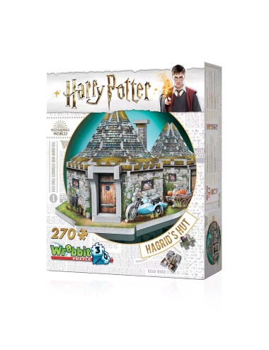 Puzzle 3D La Cabane de Hagrid – 270 pièces – Harry Potter