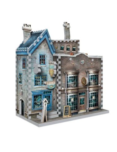 Boutiques Ollivander et Scribbulus - puzzle 3D Wrebbit - Harry Potter