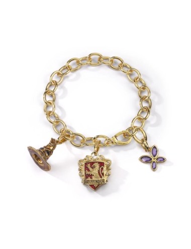 Bracelet Charms - Lumos Gryffondor - Harry Potter