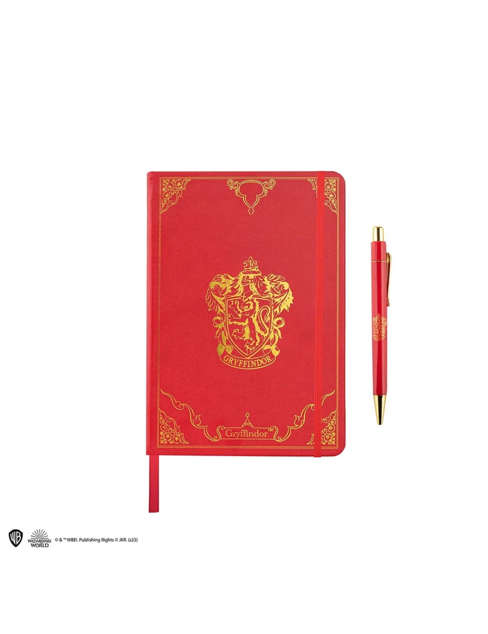 Carnet deluxe et stylo Gryffondor - Harry Potter