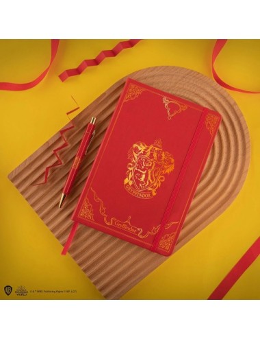 Carnet deluxe et stylo Gryffondor - Harry Potter