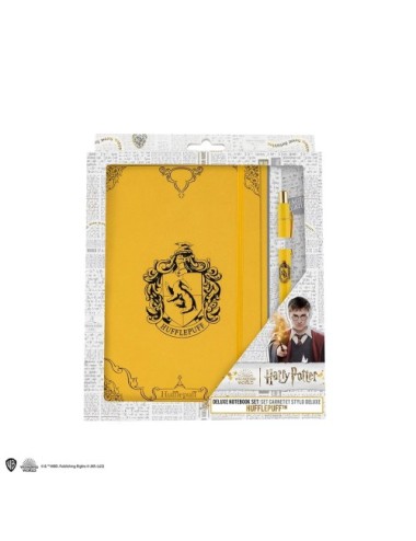 Carnet deluxe et stylo Poufsouffle - Harry Potter