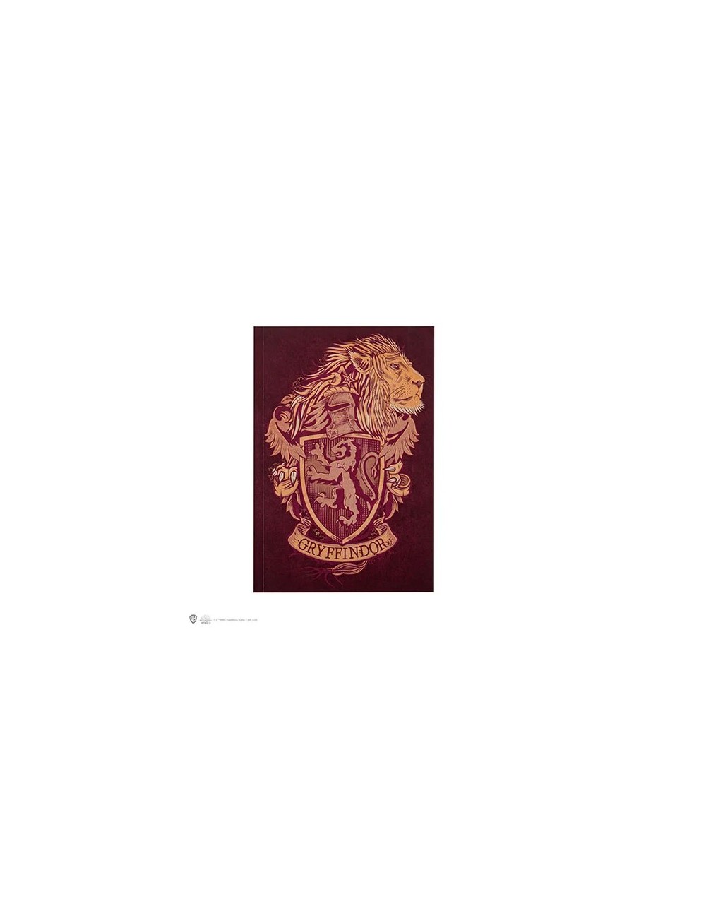 Carnet Gryffondor 120 pages - Harry Potter