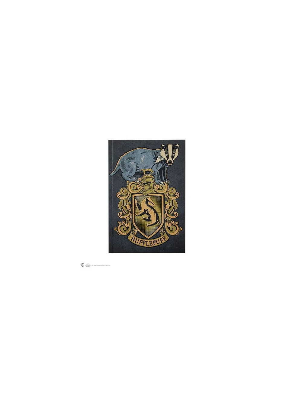 Carnet Poufsouffle 120 pages - Harry Potter