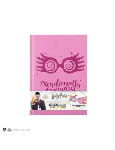 Carnet rigide et marque-page - Luna Lovegood