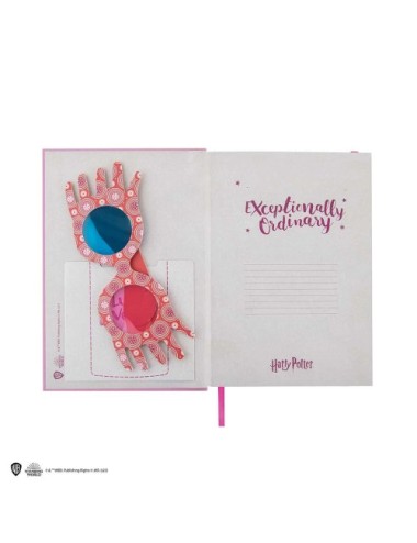Carnet rigide et marque-page - Luna Lovegood