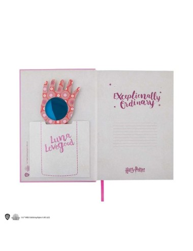 Carnet rigide et marque-page - Luna Lovegood