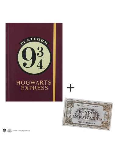 Carnet rigide et marque-page - Poudlard Express