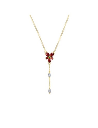 Collier Cristal Rouge d'Hermione