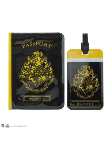 Couverture de Passeport et Porte-étiquette Poudlard - Harry Potter