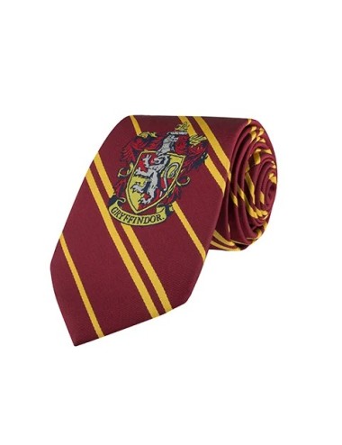Cravate Gryffondor - Logo tissé - Harry Potter