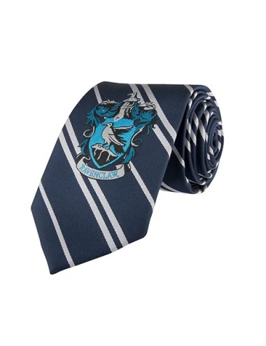 Cravate Serdaigle - Logo tissé - Harry Potter