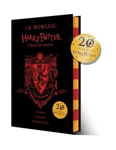 HARRY POTTER A L'ECOLE DES SORCIERS - EDITION 20 ANS GRYFFONDOR