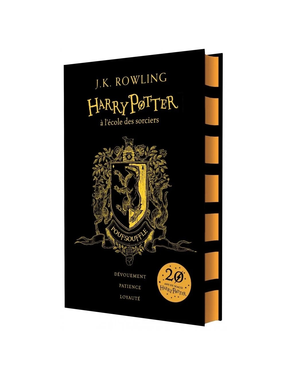 HARRY POTTER A L'ECOLE DES SORCIERS - EDITION 20 ANS POUFSOUFFLE